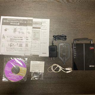 バッファロー(Buffalo)のWi-Fiルーター(無線LANルーター)(PC周辺機器)