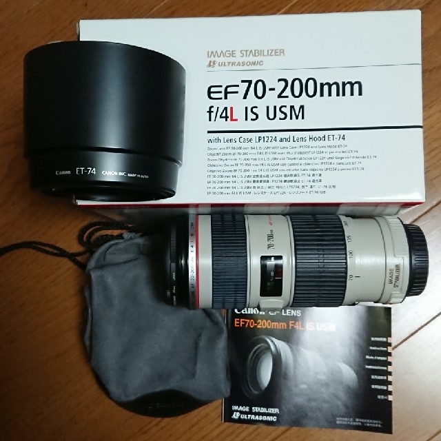 Canon EF70-200mm f4L IS USM 【超ポイント祭?期間限定】 24480円 www