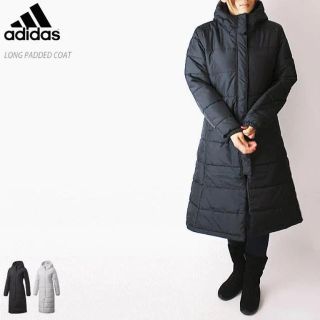 アディダス(adidas)の半額！アディダス   ロングコート　ベンチコート MからL(ダウンコート)