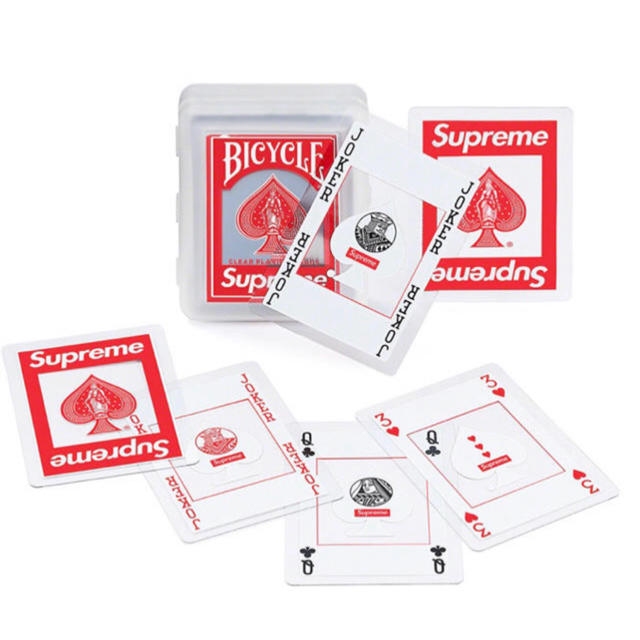 Supreme(シュプリーム)のSupreme®/Bicycle® Clear Playing Cards エンタメ/ホビーのテーブルゲーム/ホビー(トランプ/UNO)の商品写真