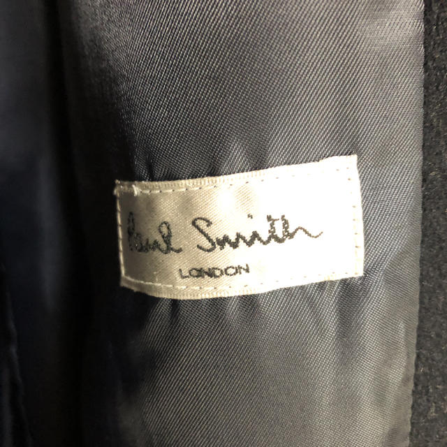 Paul Smith(ポールスミス)の値段交渉可　paul smith ステンカラーコート　ネイビー　L XL メンズのジャケット/アウター(ステンカラーコート)の商品写真