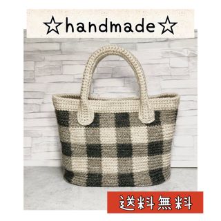 handmade☆大人気！ハンドバッグ☆ハンドメイド　オシャレ　秋冬　お出掛け(バッグ)