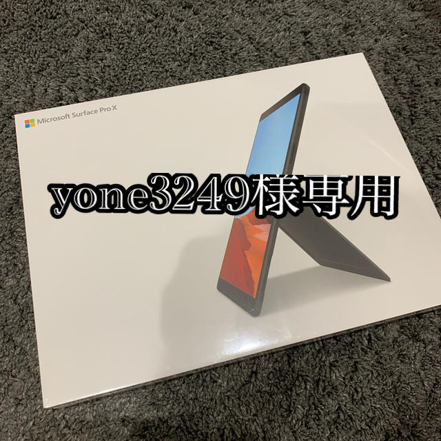 Microsoft(マイクロソフト)のyone3249様専用　Surface Pro X 16GB /256GB スマホ/家電/カメラのPC/タブレット(ノートPC)の商品写真