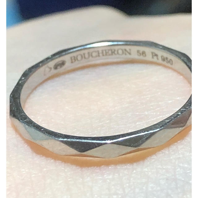 BOUCHERON(ブシュロン)のBOUCHERON リングpt950 レディースのアクセサリー(リング(指輪))の商品写真
