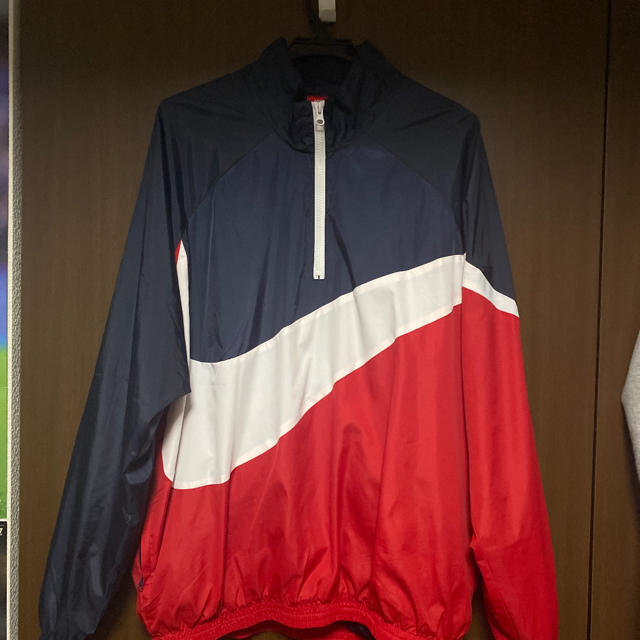 Kith Nike Big Swoosh Quarter Zip Black - ナイロンジャケット