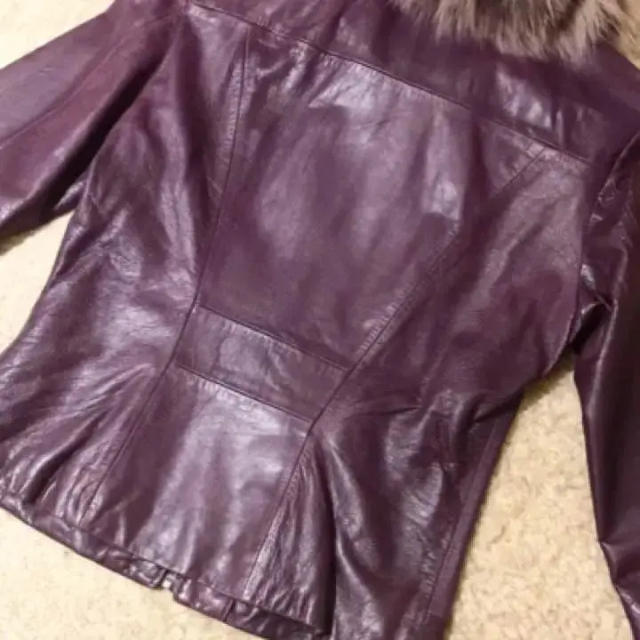 STREET LEATHERS | バイカージャケット ダークパープル