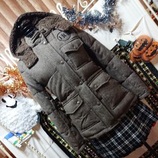 ヒステリックグラマー(HYSTERIC GLAMOUR)の新品未使用タグ付きヒステリックグラマーウールダウンコート(ダウンコート)