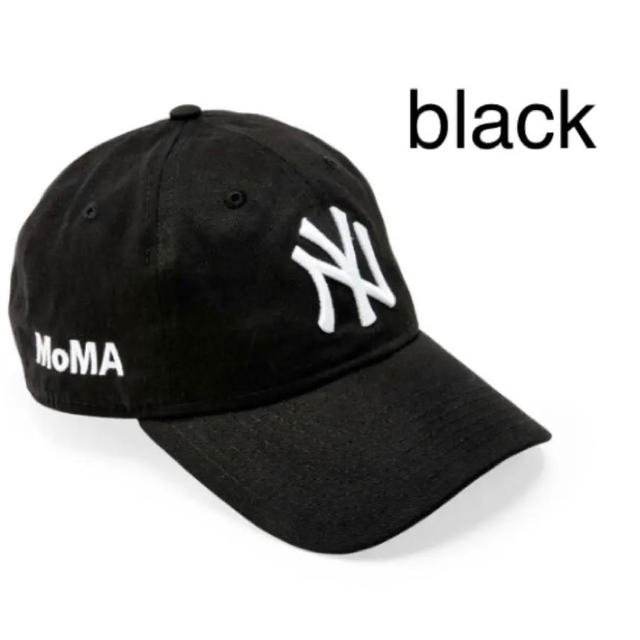 moma new era cap NY yankees black - キャップ