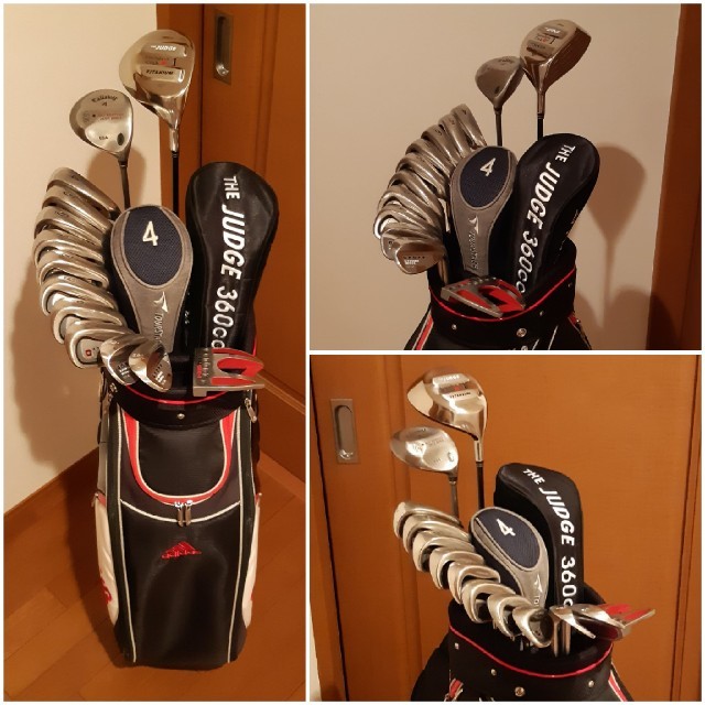 5504 TaylorMade adidas メンズ　右　ゴルフクラブフルセット