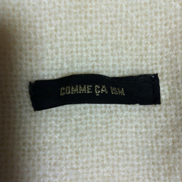COMME CA ISM(コムサイズム)のカシミアマフラー♡値下げ レディースのファッション小物(マフラー/ショール)の商品写真