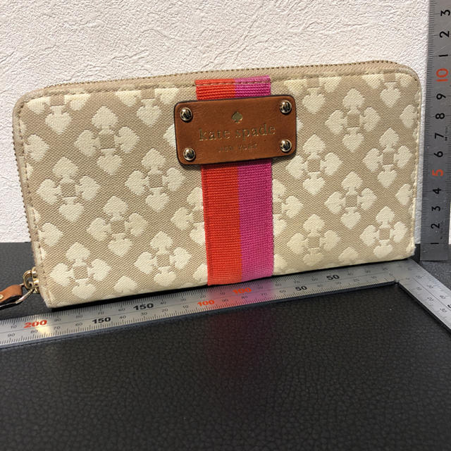 kate spade new york(ケイトスペードニューヨーク)の美品 ケイトスペードニューヨーク 長財布 レディースのファッション小物(財布)の商品写真