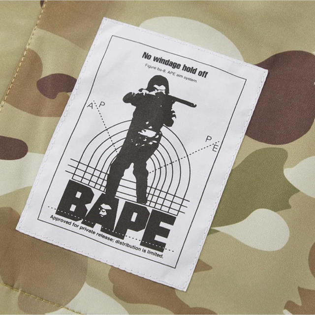 A BATHING APE(アベイシングエイプ)のBAPE X ALPHA ECWCS 3 LAYER JACKET Mサイズ メンズのジャケット/アウター(マウンテンパーカー)の商品写真