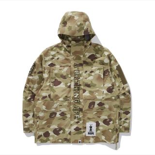 アベイシングエイプ(A BATHING APE)のBAPE X ALPHA ECWCS 3 LAYER JACKET Mサイズ(マウンテンパーカー)