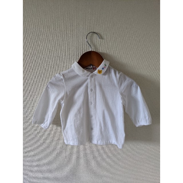 mikihouse(ミキハウス)のミキハウス　ブラウス70 キッズ/ベビー/マタニティのベビー服(~85cm)(シャツ/カットソー)の商品写真