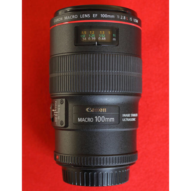 海外並行輸入正規品 Canon - キヤノン EF100mm f2.8Lマクロ レンズ(単