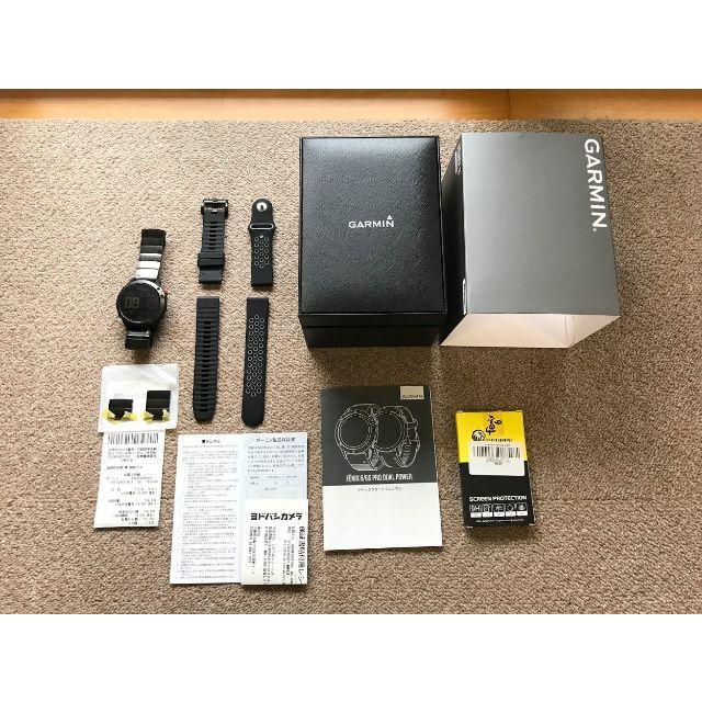独特の上品 GARMIN - みんとん【美品】fenix 6 Pro Dual Power