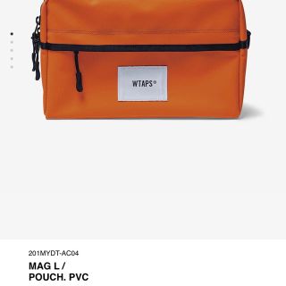 ダブルタップス(W)taps)のwtaps ポーチ　20ss MAG L / POUCH. PVC Orange(その他)