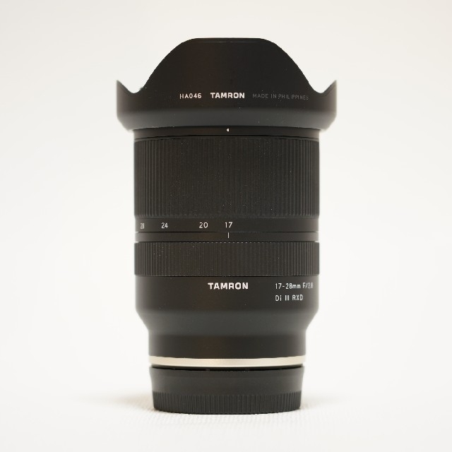 TAMRON(タムロン)のTAMRON 17-28mm F/2.8 Di III RXD SONY α7 スマホ/家電/カメラのカメラ(レンズ(ズーム))の商品写真