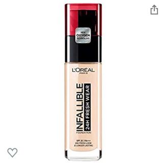 ロレアルパリ(L'Oreal Paris)のロレアル パリ インファリブル フレッシュウェア ファンデーション(BBクリーム)