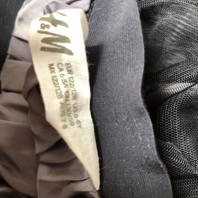 H&M(エイチアンドエム)のH&Mスカート　130 キッズ/ベビー/マタニティのキッズ服女の子用(90cm~)(スカート)の商品写真