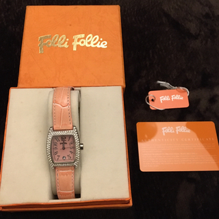 フォリフォリ(Folli Follie)の新品　稼働品　フォリフォリ　時計　定価29600円(腕時計)