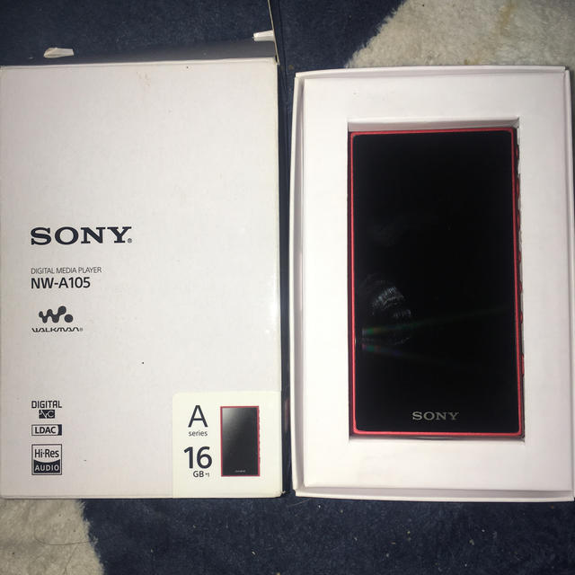 NW-A105 SONYウォークマン - ポータブルプレーヤー