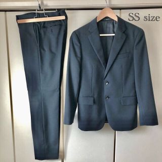 コムサイズム(COMME CA ISM)のCOMME CA ISM メンズスーツ　ネイビー　SS(XS)サイズ　保管袋付き(セットアップ)