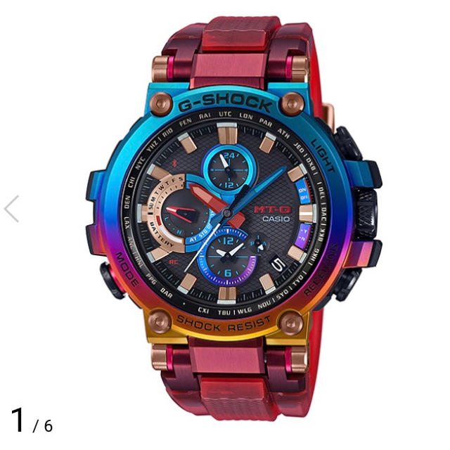 2個セットCASIO G-SHOCK MTG-B1000VL-4AJR 火山雷