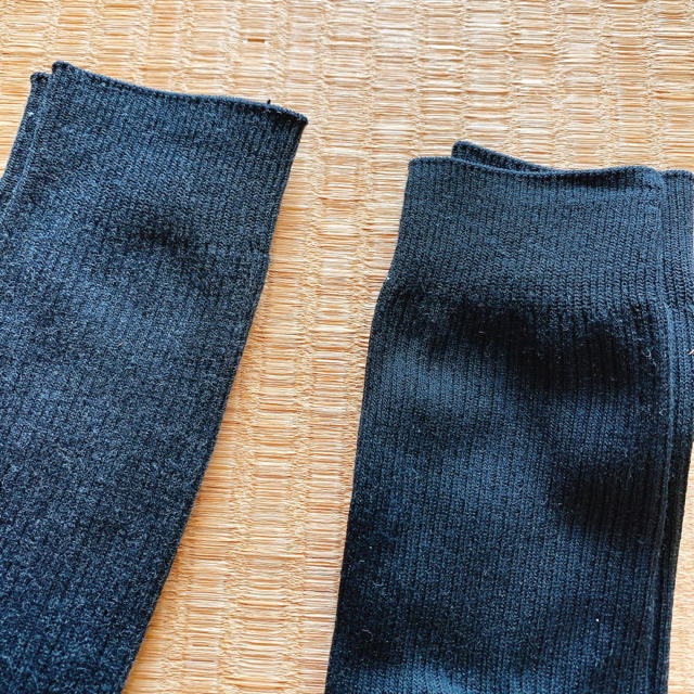 メンズ　靴下　25〜27cm チャコールグレー　黒　　二足セット メンズのレッグウェア(ソックス)の商品写真