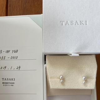 タサキ(TASAKI)のTASAKI 淡水真珠ピアス　美品(ピアス)