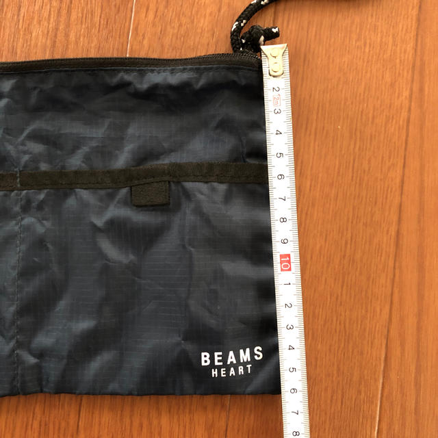 BEAMS(ビームス)のビームス　サコッシュ　ネイビー　中古 メンズのバッグ(ショルダーバッグ)の商品写真