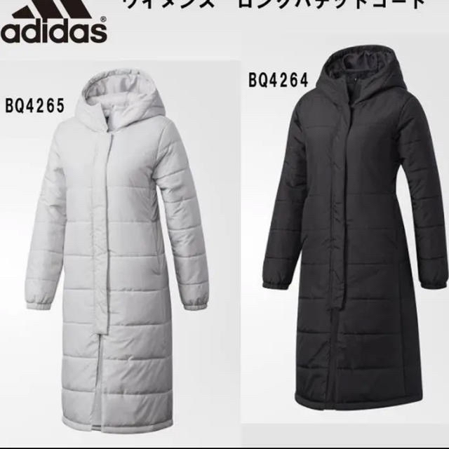 adidas(アディダス)のL〜LL 新品　アディダス   ベンチコート　ロングダウン レディースのジャケット/アウター(ダウンコート)の商品写真