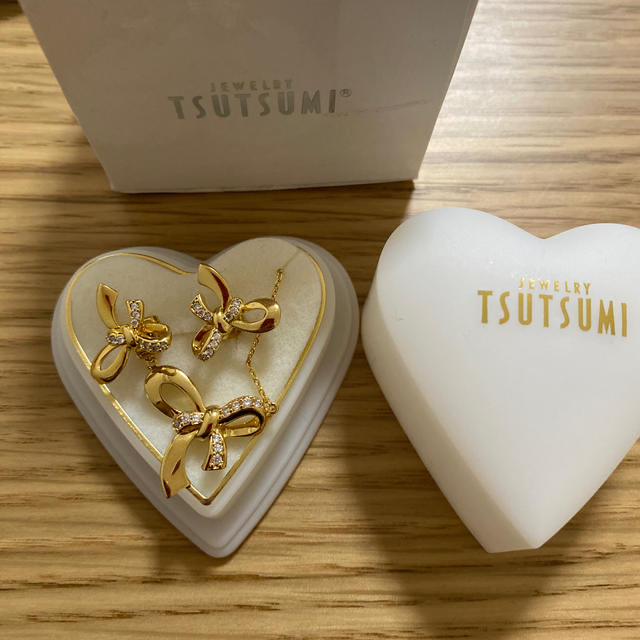 JEWELRY TSUTSUMI(ジュエリーツツミ)の超美品　早い者勝ち　ツツミ　ピアス　イアリングセット レディースのアクセサリー(ネックレス)の商品写真