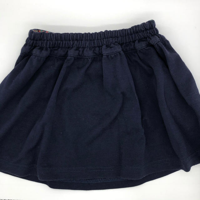 familiar(ファミリア)のfamiliar 紺色スカート　100 キッズ/ベビー/マタニティのキッズ服女の子用(90cm~)(スカート)の商品写真