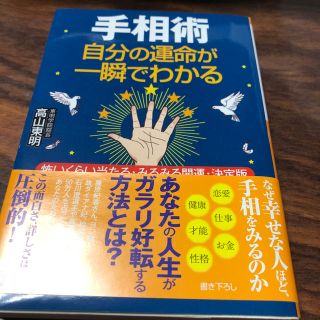 手相術自分の運命が一瞬でわかる(文学/小説)