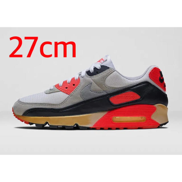 NIKE(ナイキ)のNIKE Air Max 3 OG infrared 90 27cm メンズの靴/シューズ(スニーカー)の商品写真