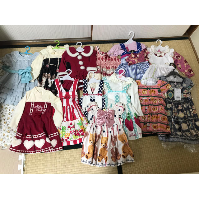 Shirley Temple(シャーリーテンプル)のまとめ　16点セット キッズ/ベビー/マタニティのキッズ服女の子用(90cm~)(ワンピース)の商品写真