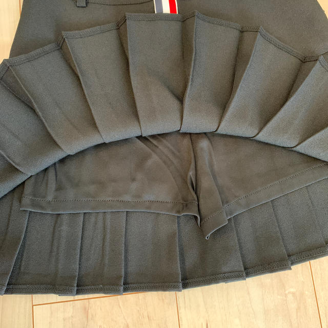 インナーパンツ付スカート♡ブラックプリーツ レディースのスカート(ミニスカート)の商品写真