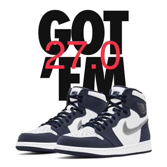 安い人気SALE】 NIKE - ジョーダン1 high og co.jp ミッドナイト