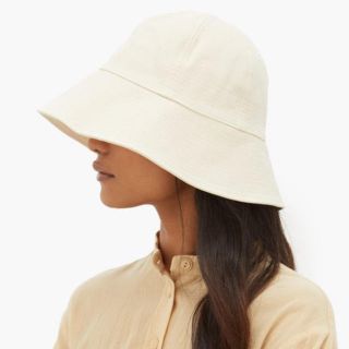 ジルサンダー(Jil Sander)のJil sander コットンデニム バケットハット(ハット)