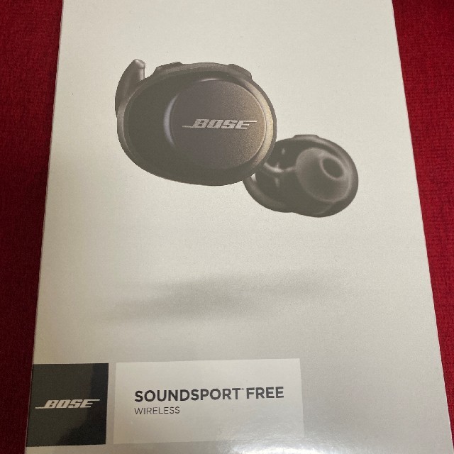 BOSE sounds sports freeblackワイヤレスイヤホンオーディオ機器