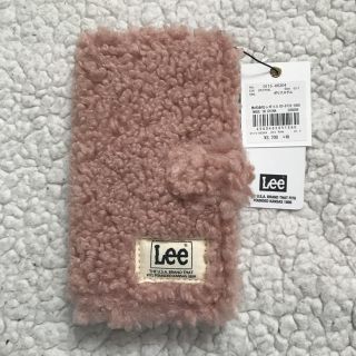 リー(Lee)のLee リー モバイルケース iPhone6/7/8 ボア モコモコ 手帳型(iPhoneケース)