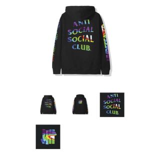 【土曜日までの値下げ】anti social social club パーカー (パーカー)