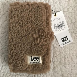 リー(Lee)のLee リー モバイルケース iPhone6/7/8 ボア モコモコ 手帳型(iPhoneケース)