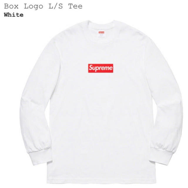 supreme Box Logo L/S Teeメンズ