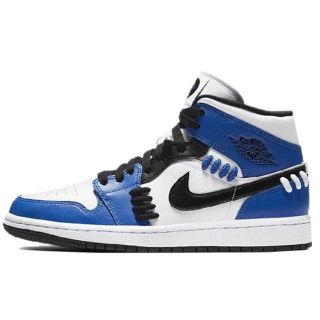 ナイキ(NIKE)の27.5 WMNS AIR JORDAN 1 MID SE エア　ジョーダン(スニーカー)