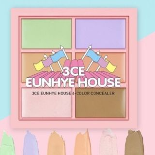 スリーシーイー(3ce)の【新品未使用】3CE EUNHYE HOUSE♡6色コンシーラーパレット(コンシーラー)