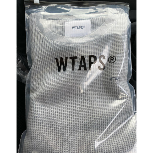 W)taps(ダブルタップス)のWTAPS 20AW WAFFLE LS グレー M  メンズのトップス(Tシャツ/カットソー(七分/長袖))の商品写真