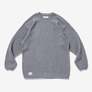 ダブルタップス(W)taps)のWTAPS 20AW WAFFLE LS グレー M (Tシャツ/カットソー(七分/長袖))