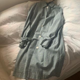 ザラ(ZARA)のZARA チェックコート(ロングコート)